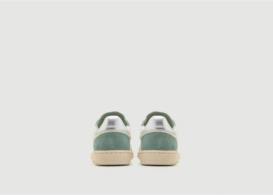 Copenhagen Studios Witte Leren Sneakers met Ronde Neus Multicolor Dames