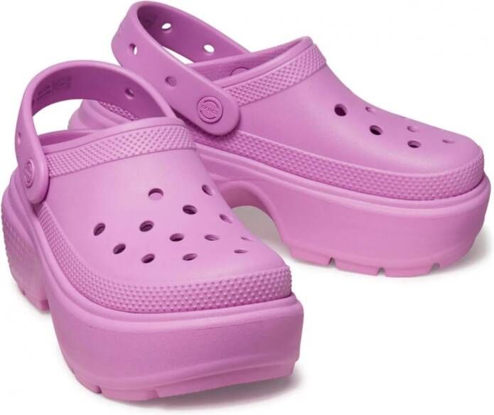 Crocs Comfortabele damesklompen voor dagelijks gebruik Pink Dames