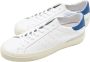 D.a.t.e. Witte Blauwe Sneakers Sonica Kalf White Heren - Thumbnail 3