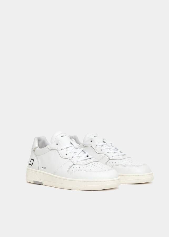 D.a.t.e. Witte Court Sneakers White Heren