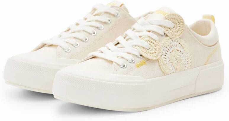 Desigual Sneakers White Dames