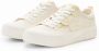 Desigual Witte stoffen sneakers voor vrouwen White Dames - Thumbnail 5
