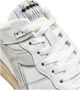 Diadora Sneakers Heren Lage sneakers Herenschoenen Leer B.560 Used Italia Wit - Thumbnail 9