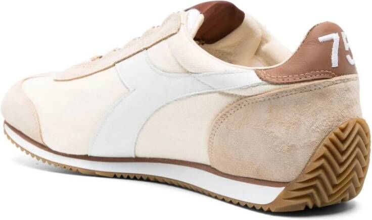 Diadora Cloud Cream Stone Wash Sneaker Beige Heren