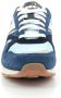 Diadora Sporty Worn Effect Sneakers Blue Heren - Thumbnail 9