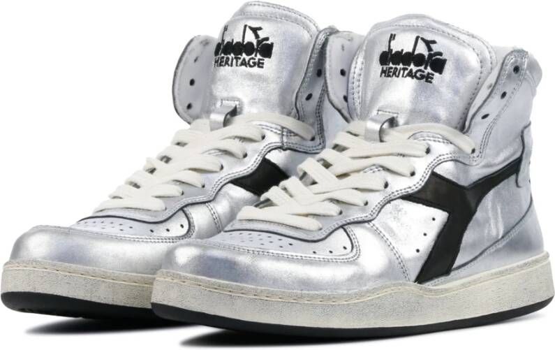 Diadora Zilver Heritage Sneakers Gray Dames