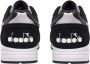 Diadora Zwarte Leren Lace-Up Sportieve Sneakers Multicolor Dames - Thumbnail 2