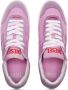Diesel S-Leroji Low W Low-top sneakers in mesh and suede Pink Dames - Thumbnail 6
