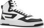 Diesel S-Ukiyo V2 Mid High-top sneakers with D branding White Heren - Thumbnail 5