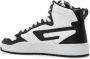 Diesel S-Ukiyo V2 Mid High-top sneakers with D branding White Heren - Thumbnail 6