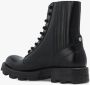 Diesel D-Hammer BT W Combat boots in glossed leather Black Dames - Thumbnail 5