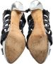 Dior Vintage Pre-owned Leather sandals Black Dames - Thumbnail 5