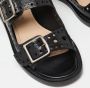 Dior Vintage Pre-owned Leather sandals Black Dames - Thumbnail 7