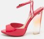 Dior Vintage Pre-owned Leather sandals Pink Dames - Thumbnail 2