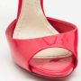 Dior Vintage Pre-owned Leather sandals Pink Dames - Thumbnail 8