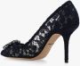 Dolce & Gabbana Pumps in Taormina Lace with Crystals Blauw Dames - Thumbnail 5
