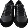 Dolce & Gabbana Zwarte Leren Casual Sneakers Schoenen Black Heren - Thumbnail 5