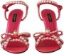 Dolce & Gabbana High Heel Sandals Pink Dames - Thumbnail 3