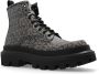 Dolce & Gabbana Coated Jacquard Ankle Boots Bruin Heren - Thumbnail 7