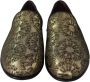 Dolce & Gabbana Nieuwe Heren Loafers Slides Dress Schoenen Yellow Heren - Thumbnail 5