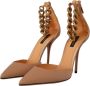 Dolce & Gabbana Beige Ankle Chain Strap High Heels Pumps Shoes Beige Dames - Thumbnail 7