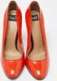 Dolce & Gabbana Pre-owned Leather heels Orange Dames - Thumbnail 3