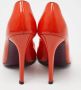 Dolce & Gabbana Pre-owned Leather heels Orange Dames - Thumbnail 5