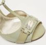 Dolce & Gabbana Pre-owned Leather sandals Green Dames - Thumbnail 7