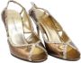 Dolce & Gabbana Pre-owned Leather sandals Yellow Dames - Thumbnail 4