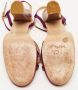 Dolce & Gabbana Pre-owned Satin sandals Purple Dames - Thumbnail 6