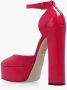 Dolce & Gabbana Donkerroze Platform Pumps Pink Dames - Thumbnail 5