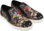 Dolce & Gabbana Leather Leopard #dgfamily Loafers Shoes Bruin Dames - Thumbnail 3