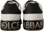 Dolce & Gabbana Witte leren lage sneakers met sterren details White - Thumbnail 6