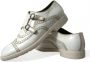 Dolce & Gabbana Witte Leren Derby Schoenen White Heren - Thumbnail 6