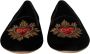 Dolce & Gabbana Zwarte DG Sacred Heart Patch Instappers Black Dames - Thumbnail 2