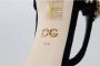 Dolce & Gabbana Zwarte Pearl Crystal Vally Hakken Sandalen Zwart Dames - Thumbnail 7