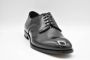 Doucal's Zwarte leren Derby schoenen Black Heren - Thumbnail 2