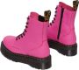 Dr. Martens Roze Leren Platform Laarzen Pink Dames - Thumbnail 3