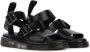Dr Martens Gryphon sandals in brando leather with straps Dr. Martens Zwart - Thumbnail 5