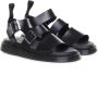 Dr Martens Gryphon sandals in brando leather with straps Dr. Martens Zwart - Thumbnail 11