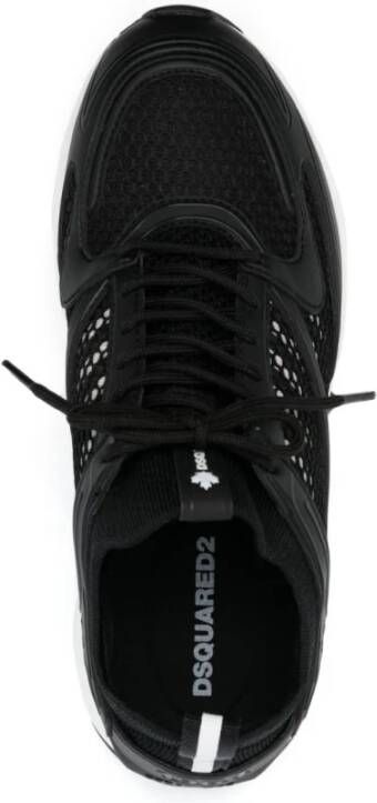 Dsquared2 Zwarte Dash Technische Sneakers Vrouwen Black Dames