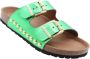 Dwrs Stijlvolle Zomer Slippers Green Dames - Thumbnail 8