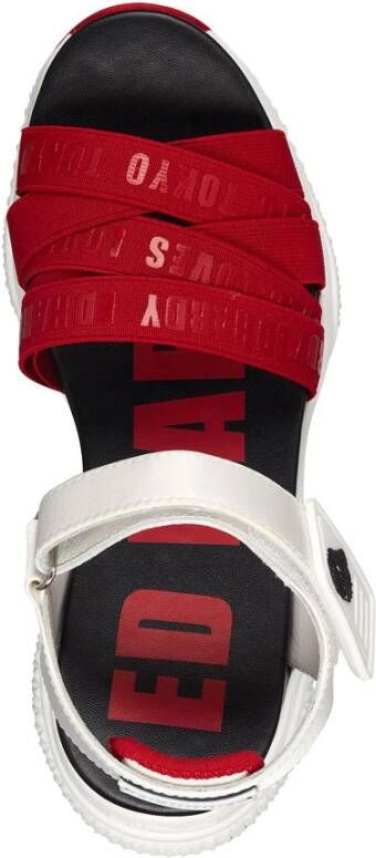 Ed Hardy Stijlvolle Sneakers voor Comfort en Mode Red Dames