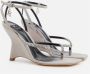 Elisabetta Franchi High Heel Sandals Gray Dames - Thumbnail 2