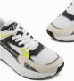 Emporio Armani EA7 Witte Sneakers Sonic Mix Hardloopschoenen Multicolor Heren - Thumbnail 5
