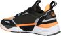 Emporio Armani EA7 Multicolor Vetersluiting Stijlvolle Sneakers Orange Heren - Thumbnail 4