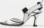 Fendi Vintage Pre-owned Canvas heels White Dames - Thumbnail 2