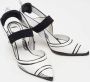 Fendi Vintage Pre-owned Canvas heels White Dames - Thumbnail 4