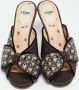 Fendi Vintage Pre-owned Fabric sandals Multicolor Dames - Thumbnail 3