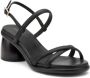Frau Zwarte sandalen met gewatteerde bandjes Black Dames - Thumbnail 2
